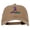Dk Beige, variant on Witch Hat and Frog Embroidered Unstructured Cotton Cap - Black OSFM