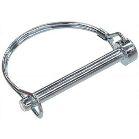 UPC 008236545418 product image for Hillman 58528 Round Wire Lock Pin  1/4  x 2   Zinc  4 Pieces | upcitemdb.com