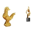 thumbnail image 1 of Figura De Gallo De Resina Feng Shui, Escultura Abstracta De Pollo, Estatua Decorativa Para El Hogar, La Oficina, El Hotel, La Inauguración De La Casa, La Decoración De Cumpleaños, 1 of 8
