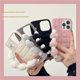 thumbnail image 3 of iPhone 11 12 13 14 Plus PRO MAX 14pro 14 Rejilla De Felpa Con Pulsera Funda Blanda, 3 of 4