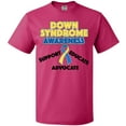thumbnail image 3 of Inktastic Down Syndrome Awareness Support, Educate, Advocate T-Shirt, 3 of 5