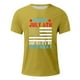 thumbnail image 5 of Tops para hombre, blusas y camisas de cuello redondo y manga corta para hombre, tops casuales de cuello redondo y manga corta con estampados especiales para hombre., 5 of 5