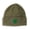 Olive Green, variant on Patch Beanie 4 Leaf Clover Embroidery, One Size, Black