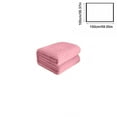 thumbnail image 3 of Soft Blanket Fuzzy Blanket Super Soft Fleece Throw Blanket Twin, Fuzzy Plush Flannel Throw, Warm Cozy Ribbed Microfiber Blanket for Sofa Couch Bed, Lightweight Striped Blanket, 40" x 60" Pink, 3 of 6