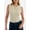 Beige, variant on ANRABESS Ribbed Tank Tops for Women Crew Neck Ruffle Sweater Vest Cute Sleeveless Shirts 2026 Summer Business Casual Outfits Rust Meidum