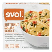 Evol Vegetarian Butternut Squash & Sage Ravioli, 8.13 oz (Frozen)