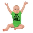 thumbnail image 3 of Big Brothers Rule Oldest Bro Funny Bodysuit Jumper Boys Infant Baby Brisco Brands 6M, 3 of 6