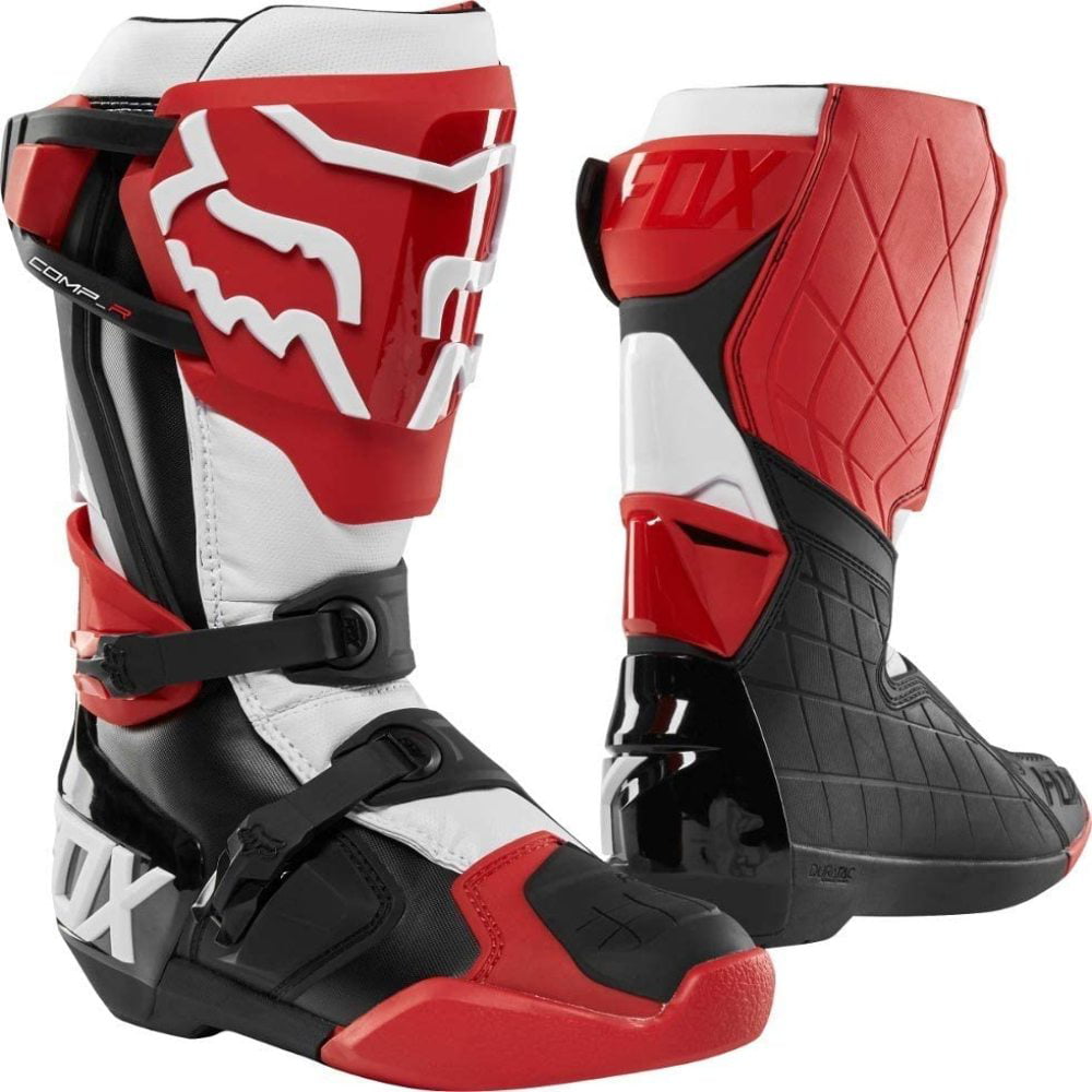FOX 180 SE Boots Motocross White/Red/Blue Off road Adult sizes Sale Reduced 