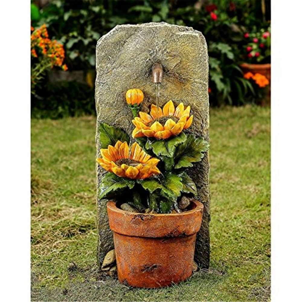 Sunflower Water Fountain