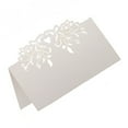 thumbnail image 3 of 60pcs Lace Wedding Name Place Cards & White Lace Pattern Cardstock, 3 of 3
