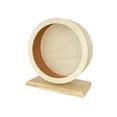 thumbnail image 3 of Ruedas para correr de hámster silencioso, hámster de hurón, juguetes deportivos para mascotas pequeñas, rueda de ejercicio de hámster de madera para Medio Yinane rueda de hámster, 3 of 8