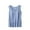 Light Blue, variant on Uaswgudfs Women's Oversized Ruffle Sleeveless Tank Top - Soft Summer Sleep Shirt & Casual Pajama Tee for Lounge, Breathable with Padded