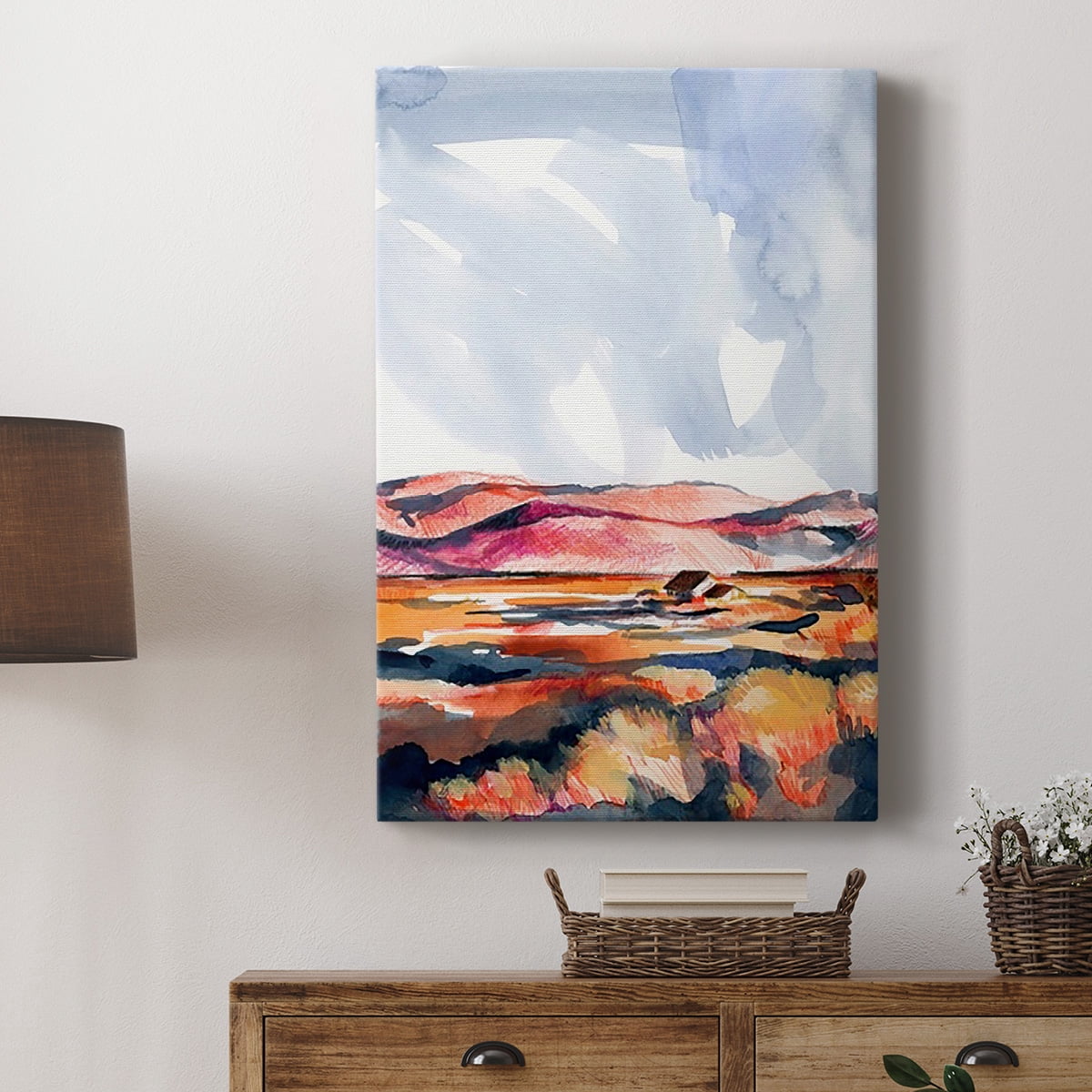 Chromatic Landscapes I Premium Gallery Wrapped Canvas - Ready to Hang