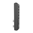 thumbnail image 4 of USB Hub Expansion Hub Charger Splitter Adapter With 5 USB Ports+1 Type C Port for PS5 Slim Digital Disc Edition Gaming Console, 4 of 8