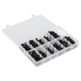thumbnail image 2 of 350PCS 27.4x17.8x4.22cm Push Fixed Pin Rivet Trim Clip Panel Moulding Assortments Kit Replacement for Ford, 2 of 9