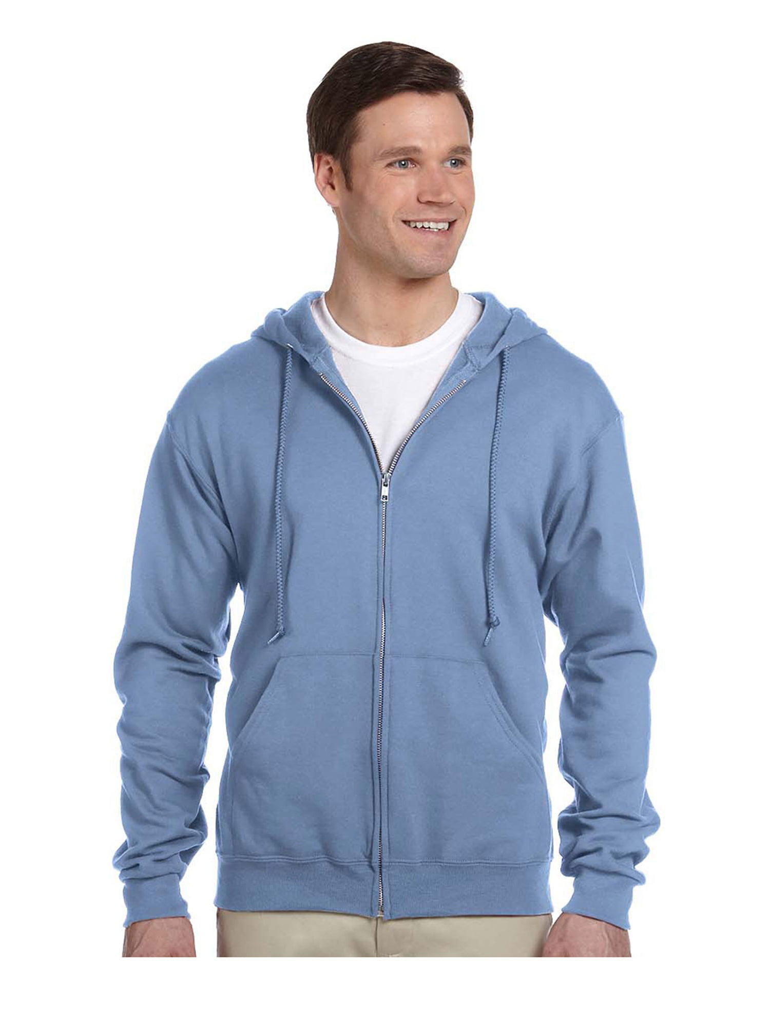 Jerzees Women's Full-Zip Single-Ply Hooded Sweatshirt, Style 993M ...