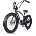 thumbnail image 2 of Tracer Loiter 26" 800W Cruiser E-bike, 7 Speed, 40-60mi, 48V 17.5Ah, 25mph, Disc Brake, for Men, Black, 2 of 10