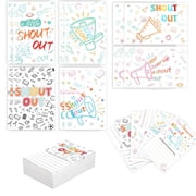 120 Pcs Appreciation Cards Set, Employee Recognition Cards Bulk, Thank You Note Cards for Staff Team Teacher, Shout Out Cards for Office Motivation Bulletin Board Decor and Workplace Gifts