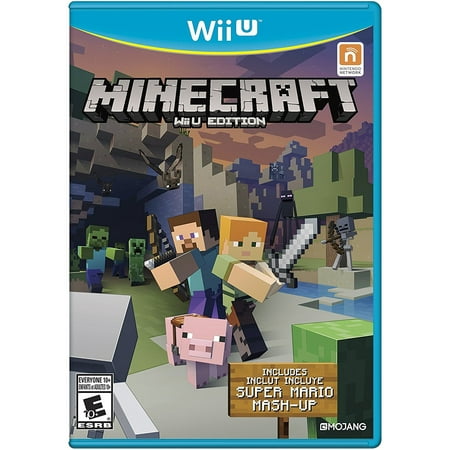 Minecraft: Wii U Edition, Nintendo, WIIU, [Digital Download], (Best Tv For Wii U)