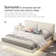 thumbnail image 5 of Leather Beds Minimalist Home Furniture Queen Bed Frame Small Apartment 150 Nordic Bedroom Set My Lux Decor Round, 5 of 15
