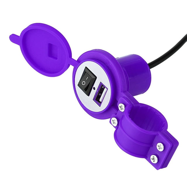 Cargador USB para motocicleta, cargador USB universal para motocicleta Cargador USB Puerto USB para motocicleta Optimizado para la excelencia