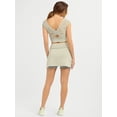 thumbnail image 3 of Jessica Simpson Women’s Solid Skirt with Lace Biker Short, Sizes XS-XXL, 3 of 4