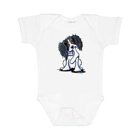 

Inktastic Tri Color King Charles Spaniel Gift Baby Boy or Baby Girl Bodysuit