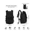 thumbnail image 2 of Mochila Táctica Militar 35L Resistente Original Uso Rudo Color Negro, 2 of 5