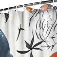 thumbnail image 3 of Multicolor Christmas Gnome Pattern Shower Curtain 72"x84" ,Bathroom Decorative Shower Curtains Set with 12 Hooks,Modern Waterproof Washable Shower Curtain, 3 of 6