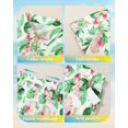 thumbnail image 3 of ZOEREA Toddler Baby Boy Clothes Hawaiian Outfit Shorts Sets Printed Button Down Shirt and Shorts Summer Beach Clothes 1-5T, 3 of 9
