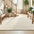 thumbnail image 7 of 4'x6' Area Rug, Yamaziot Soft Washable Living Room Rugs, Modern Bedroom Accent Rug Decor Carpet, Solid Beige, 7 of 7