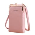 thumbnail image 3 of Bolso bandolera para teléfono celular jinwen Monedero del teléfono celular Rosa, 3 of 8