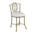 thumbnail image 1 of Hillsdale Emerson Backless Vanity Stool in Golden Bronze, 1 of 4
