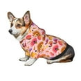 thumbnail image 7 of Honeii Happy Thanksgiving Turkey Print Small Dog Hoodies Pet Hooded Sweatshirts Fall Winter Puppy Cat Sweaters Warm Clothes for Small Dogs Outfits Costume-X-Large, 7 of 7