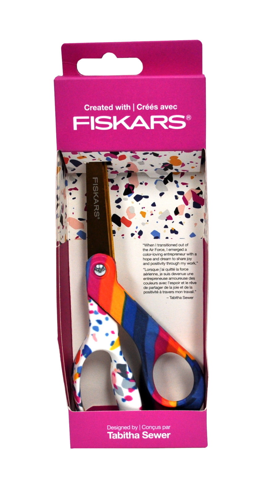 Created with Fiskars 8in Scissors - Sew Bold