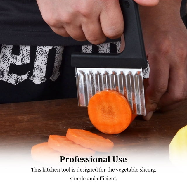 Potato Wave Slicer Home Professional Home Small Simple Manual Stainless Steel Chips Chopper Kitchen Tool Slicing Device