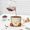 thumbnail image 5 of Haliyee Coffee Mugs,Cute funny Mug for Women,Novelty Foot Shaped Mug,Funny Ceramic Coffee Cup 15oz,Unique Ceramic Coffee Tea Cups,office Mug Gift, 5 of 8