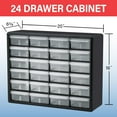 thumbnail image 3 of -Drawer Plastic Drawer Storage Cabinet for Garage Organization Building Bricks Storage Teacher Toolbox Makeup Organizer and More, 3 of 11