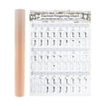 thumbnail image 3 of Weiweiguan 1pc Clarinet Finger Guide Chart Useful Clarinet Chord Chart for Clarinet Beginners, 3 of 6