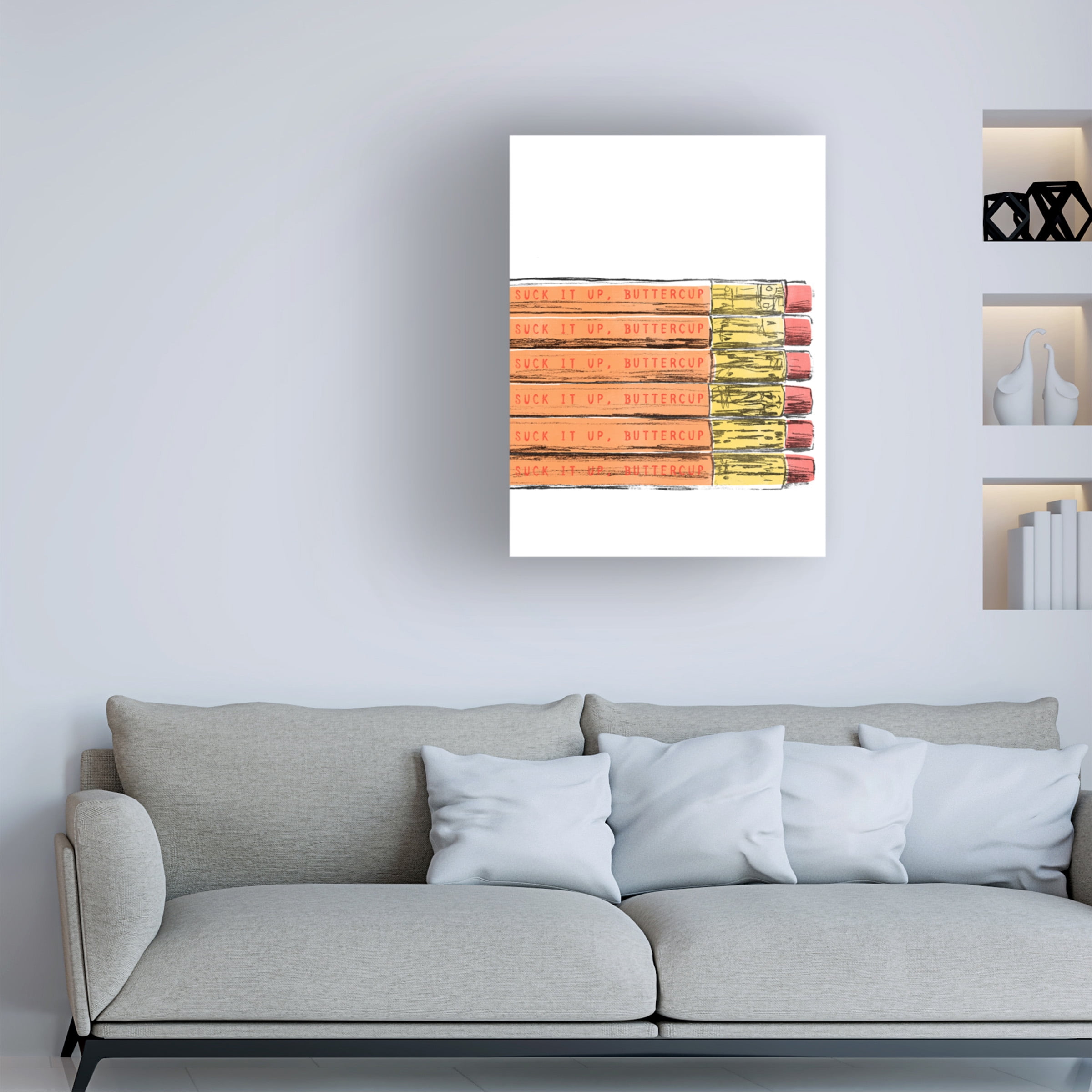 June Erica Vess 'School Days II' Canvas Art