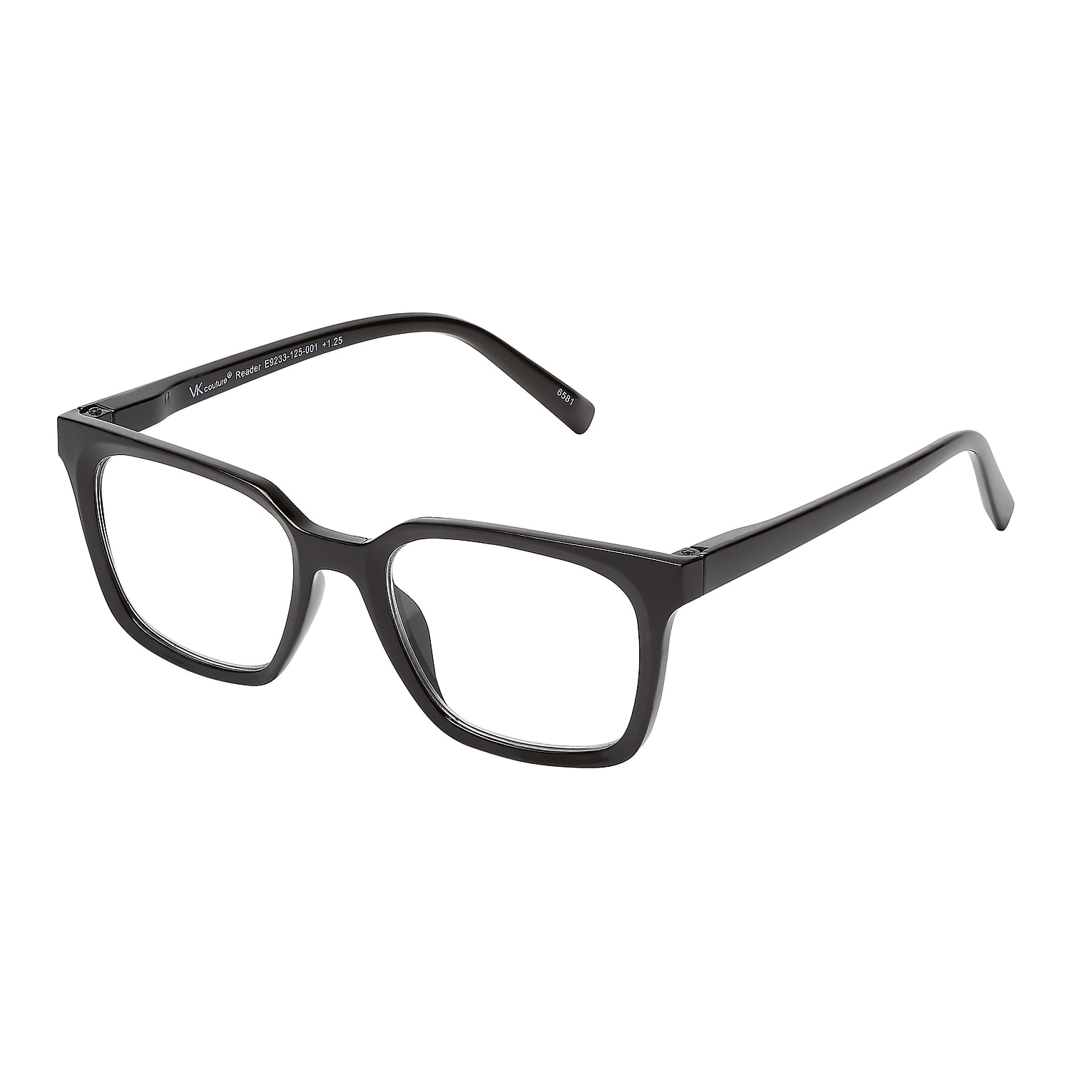 SAV VK Couture Vera +2.50 Reading Glasses Black (E9233)
