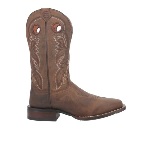 Dan Post Men's Men'S Abram Western Performance Boot Broad Square Toe Tan 12 EE US