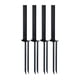 thumbnail image 1 of Estacas de reparación para postes de cerca de hierro, fijador para postes de cerca de madera rotos e inclinados para jardín 4 piezas, 1 of 9