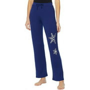 Soft Cozy Loungewear Holiday French Terry Sweatpant Women's 633-095