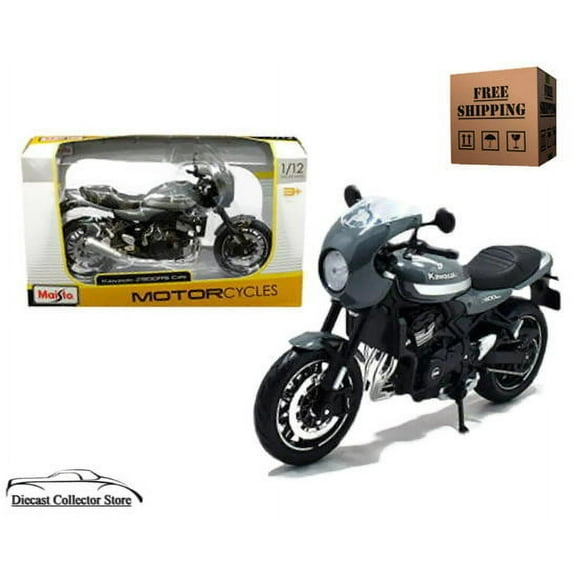 Kawasaki Z900RS Cafe Motorcycle MAISTO Diecast 1:12 Scale Gray