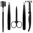thumbnail image 2 of Eyebrow Kit, 5 In 1 Tweezers For Eyebrows, Professional Eyebrow Grooming Set Include Stainless Steel Eyebrow Razor Eyebrow Brush Eyebrow Scissors With, 2 of 3