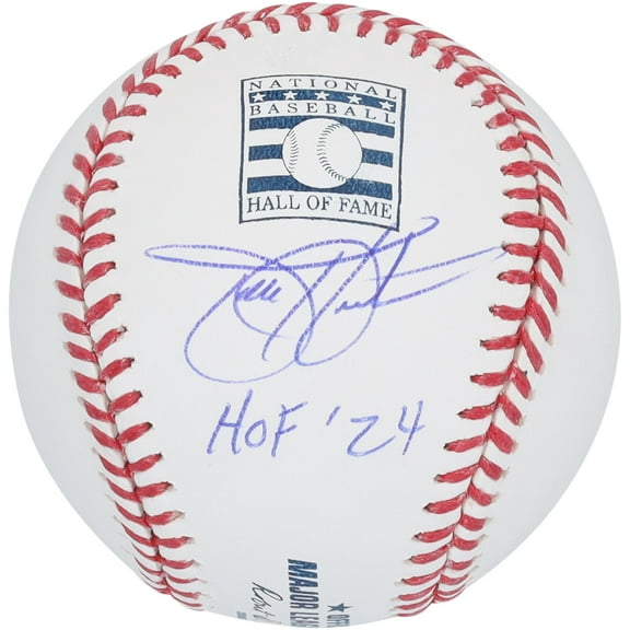 Todd Helton Colorado Rockies Autographed Hall of Fame Logo Baseball with "HOF 2024 " Inscription - Fanatics Authentic Certified