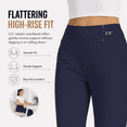 thumbnail image 6 of MASKERT Women's Stretchy Casual Pants, High Waisted Ankle Pants with 4 Pockets, Lightweight Travel Work Pants for Women, Business Casual Pants for Office and Golf, 6 of 11