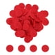thumbnail image 1 of Uxcell 500pcs círculos de fieltro redondos, 10mm 3/8 almohadillas de fieltro precortadas de tela no tejida para proyectos de bricolaje, rojo, 1 of 6