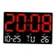 thumbnail image 4 of Reloj de Pared Multifuncional Perfecl Rojo Despertador, 4 of 8